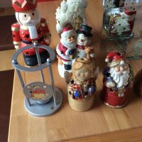 Weihnachtsdeko für Teelichter Glas Keramik Bayern - Weitramsdorf Vorschau