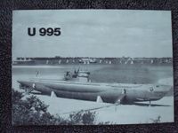 Prospekt " U 995 " U-Boot Militaria Marine Laboe 1972 Broschüre Hessen - Friedberg (Hessen) Vorschau