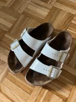 Birkenstock weiß Gold Arizona Birkoflor Lack 37 München - Schwabing-West Vorschau