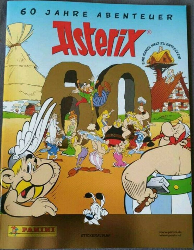 Asterix 60 Jahre Abenteuer Sticker in Leipzig