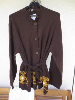 Long Strickjacke dunkelbraun zum Binden *neu* Größe 52/54 Nürnberg (Mittelfr) - Nordstadt Vorschau