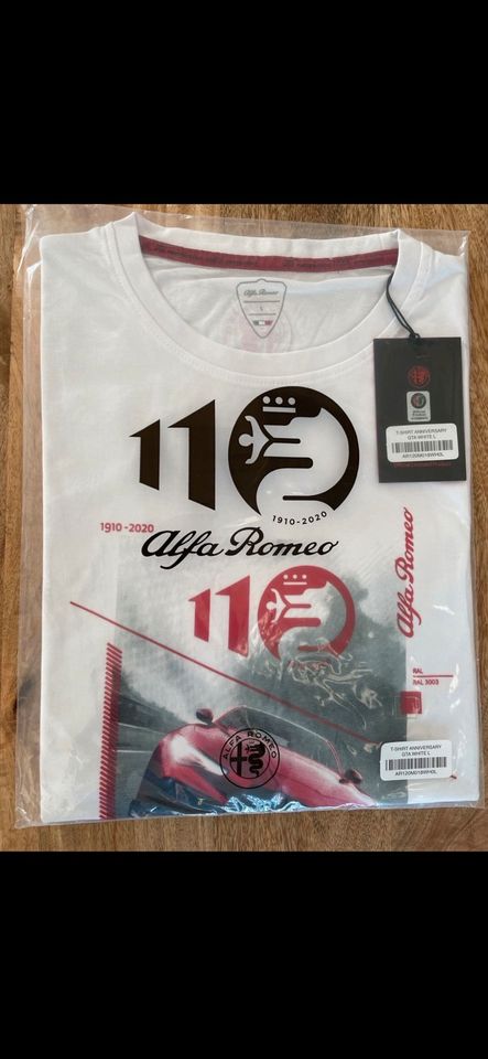 Alfa Romeo Shirt neu in Eggenstein-Leopoldshafen