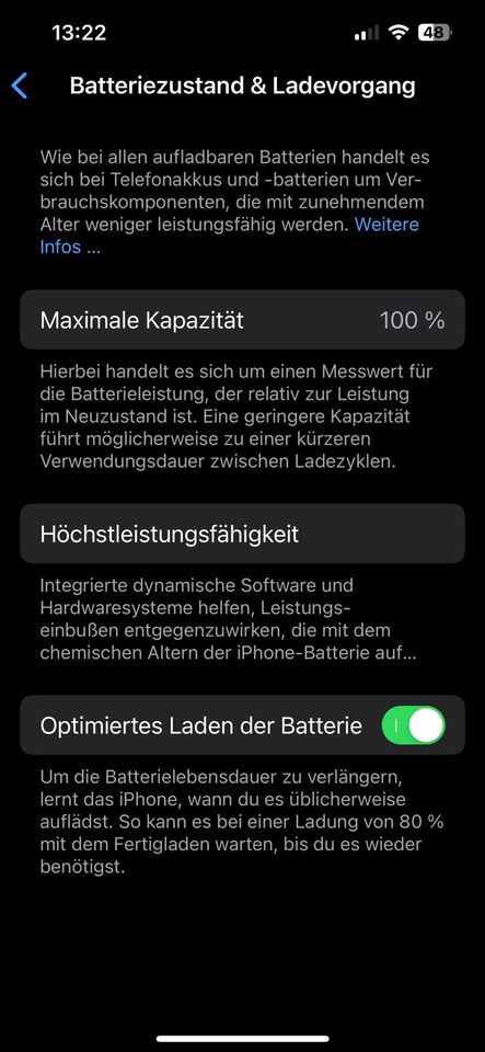 iPhone 14 128GB Schwarz in Ribnitz-Damgarten