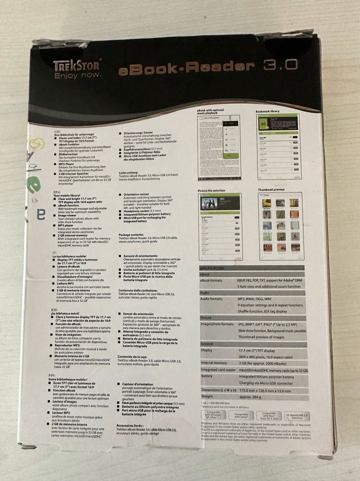 Ein E Book Reader 3.0 in Karlshagen