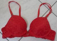BH, Spitze, rot, Gr. 80B Bayern - Burgau Vorschau