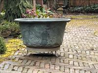 Großer alter Kupfer Topf Kessel auf Ständer tolle Garten-Deko Niedersachsen - Oldenburg Vorschau