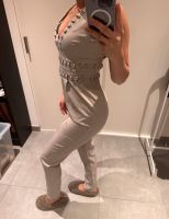 Missguided Jumpsuit mit Schnürung grau 34 Saarland - St. Ingbert Vorschau