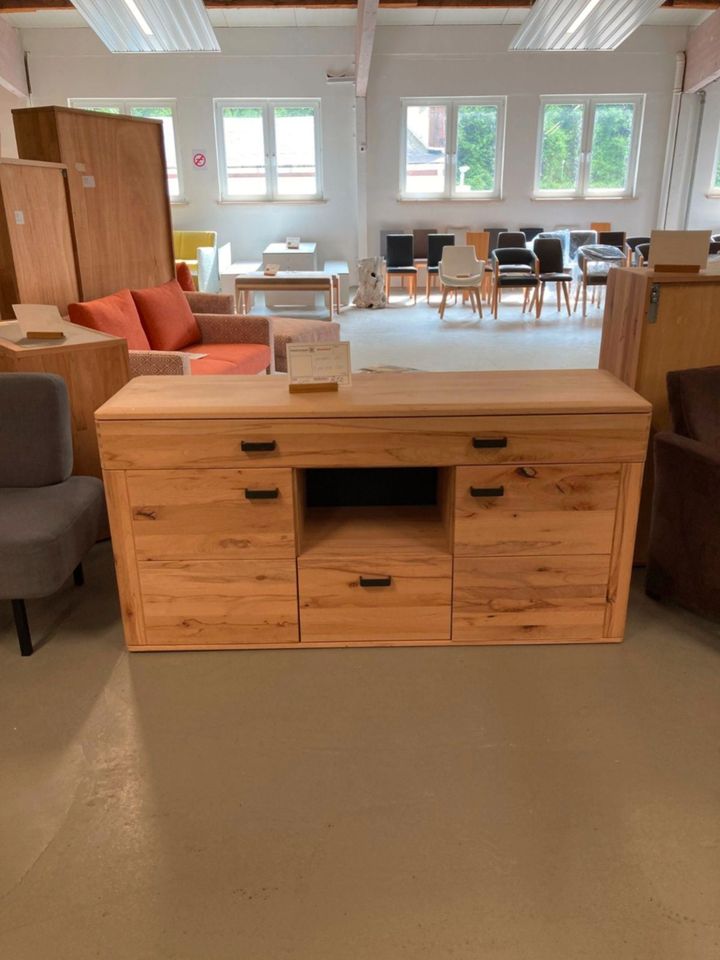 Sideboard Anrichte Kommode | Kernbuche massiv bianco geölt in Beverungen