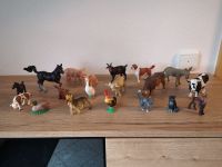 19 x alte Schleich Bauernhoftiere 80er/90er Jahre Tiere Bayern - Hutthurm Vorschau