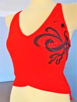 NIKE sexy Sport-Top Tank-Top bauchfrei Knallrot, Gr.34-36 Bayern - Büchlberg Vorschau