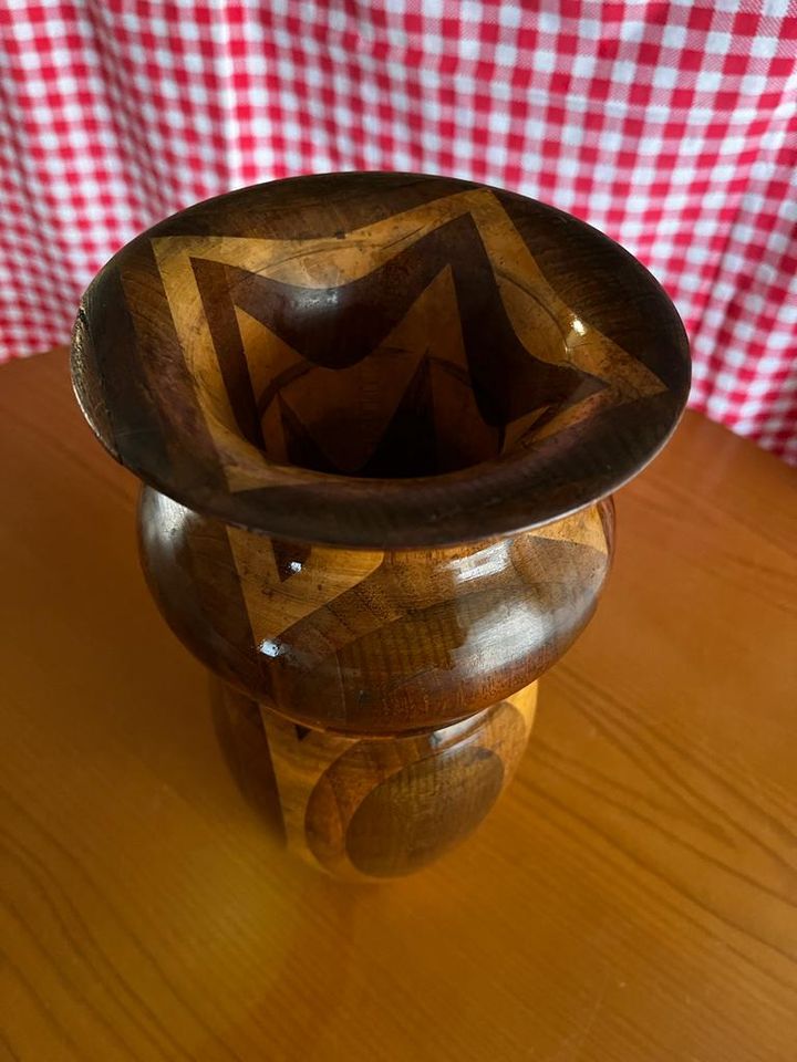 MDDZ / Holzvase / Mid Century / 50er60er / Vase aus Holz in Leipzig