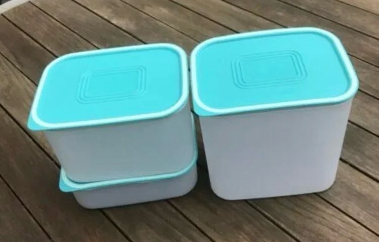 Tupperware Quadro Set 2,1l, 1,3l, 500ml in Mömbris