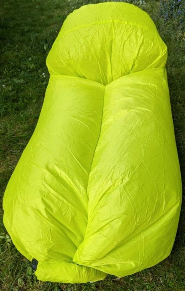 Luftsofa / Luftbett/Air Pillow/aufblasbarer Lounger mit Kopfteil in Zwickau