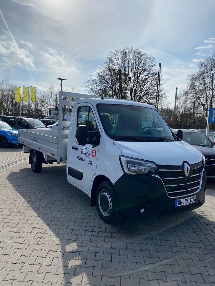 Renault Master Pritsche Transporter mieten Vermietung in Lünen