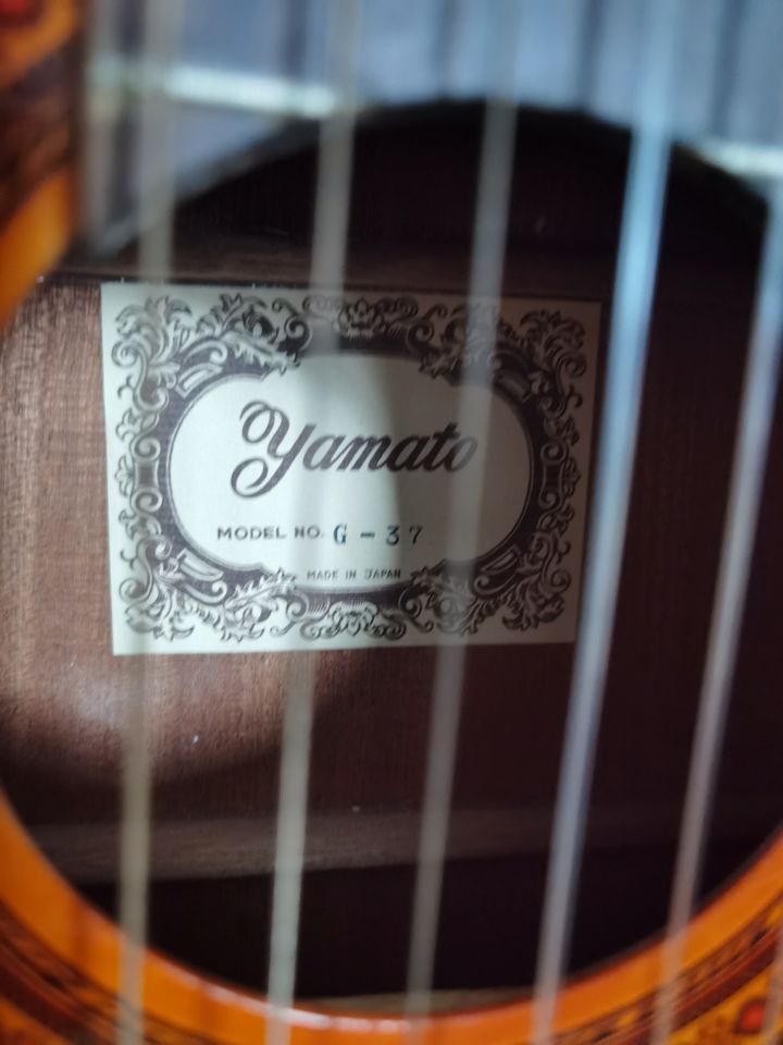 Gitarre YAMATO G 37 Holz natur - für Einsteiger in Villingen-Schwenningen