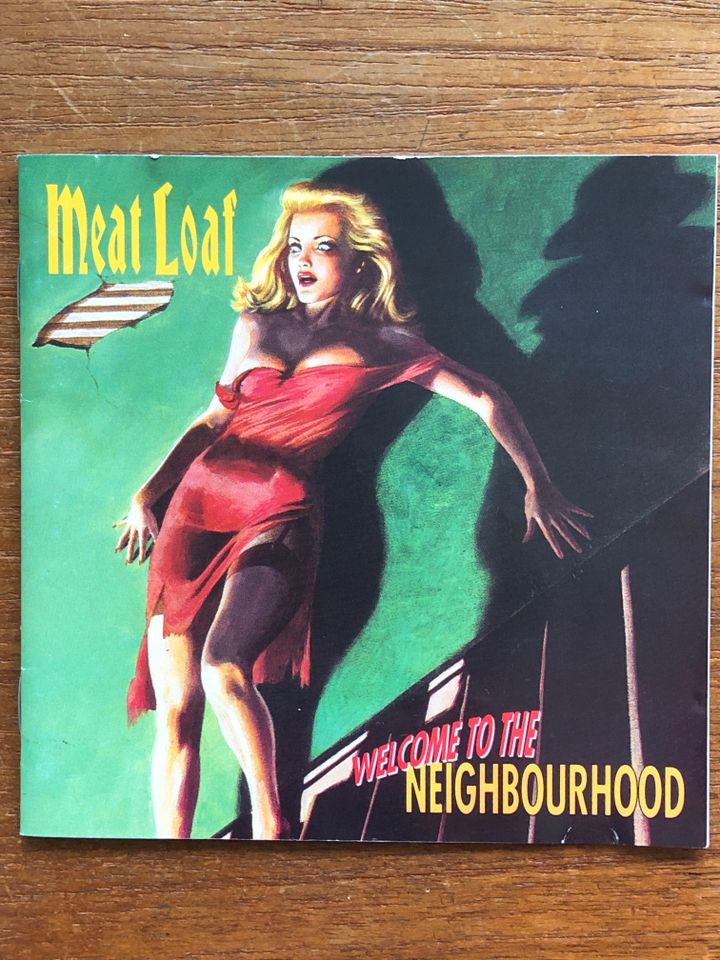 CD „Welcome To The Neighbourhood“ von Meat Loaf. Schönes Booklet in Butzbach