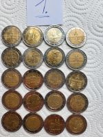 2 Euro Münzen mit Prägung und eine 2 Euro Münze mit Fehlprägung Sachsen - Mülsen Vorschau