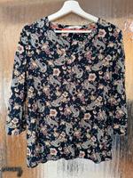 Cecil Bluse Gr. M Blumenornamente Blau Damen Hessen - Heuchelheim Vorschau