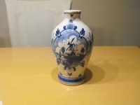 Porzellan Keramik Delft Vintage Erven Lucas Bols Vase, Krug Bayern - Rehling Vorschau