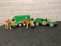 Playmobil 2 Reiter mit Pferden, Auto und Anhänger Kreis Pinneberg - Wedel Vorschau