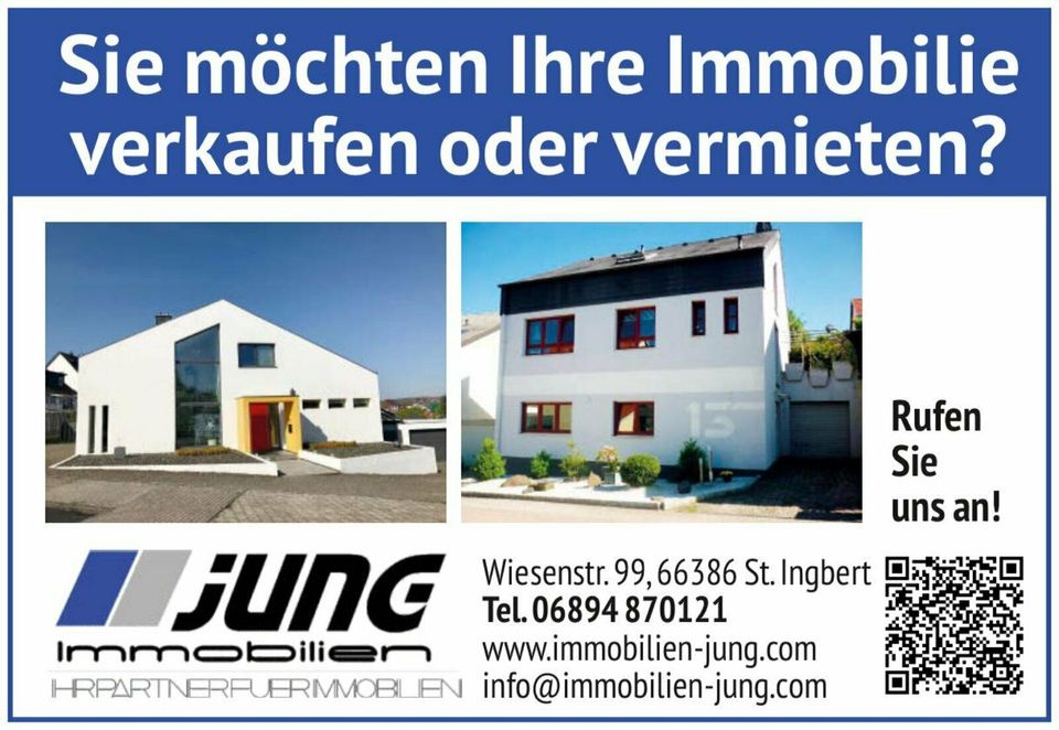 Jung Immobilien sucht Eigentumswohnungen für vorgemerkte Kunden in St. Ingbert