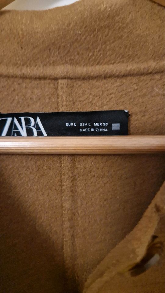 Oversize Wollmantel von Zara in Wittlich