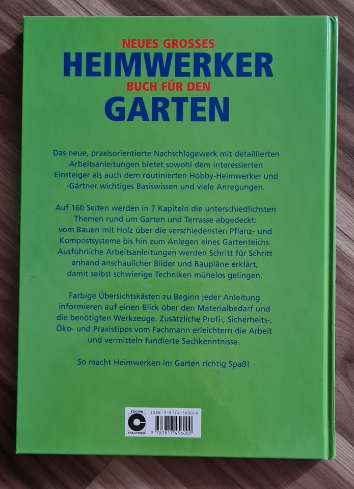 Buch "Neues großes Heimwerker-Buch für den Garten" in Gensingen