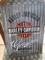 Harley-Davidson Blechschild Genuine Motorcycles since 1903 Nordrhein-Westfalen - Borchen Vorschau