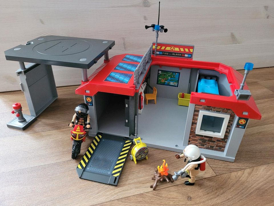 Playmobil City Action 71193 Feuerwehr Koffer Mitnehmstation in Berlin