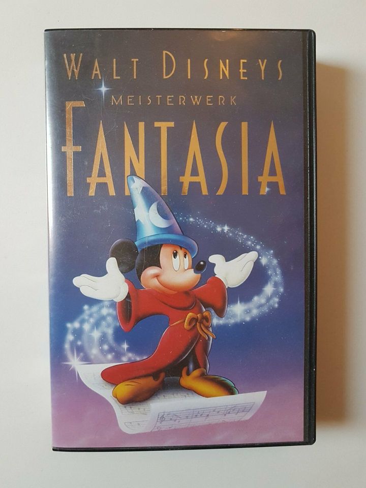 Walt Disneys Meisterwerk Fantasia VHS in Muggensturm