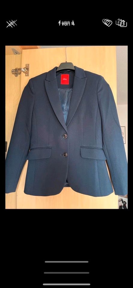 S. Oliver Blazer Gr. 140 dunkelblau, wie Neu! in Braunschweig