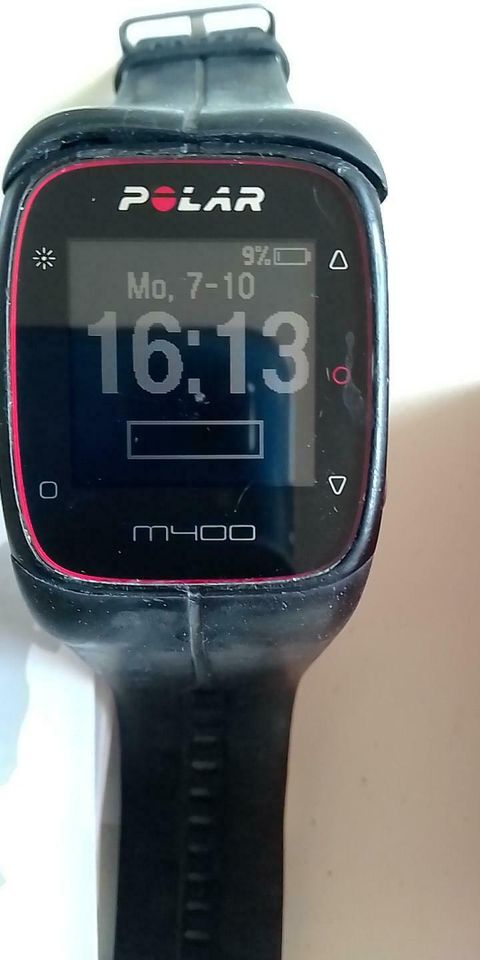 Polar M400, GPS-Sportuhr, schwarz in Frankfurt am Main