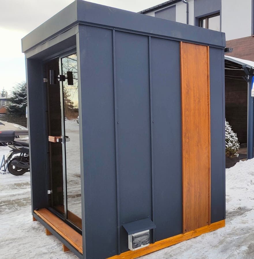 Gartensauna Finntherm Outdoorsauna Rombek 2x2m  auch nach Maß in Görlitz