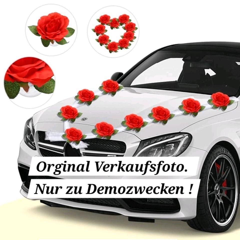 Hochzeitsschmuck für's Auto in Haren (Ems)