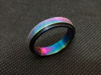 Sehr schöner Dreh Ring Anxiety ca 21mm Multicolor Stahl Hessen - Kassel Vorschau
