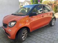 Smart ForFour 0.9 66 kW  Passion schwarz/orange Baden-Württemberg - Remseck am Neckar Vorschau