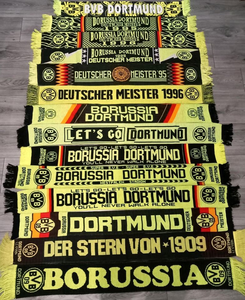 BVB Borussia Dortmund Schals Neon Fussballschals in Georgsmarienhütte