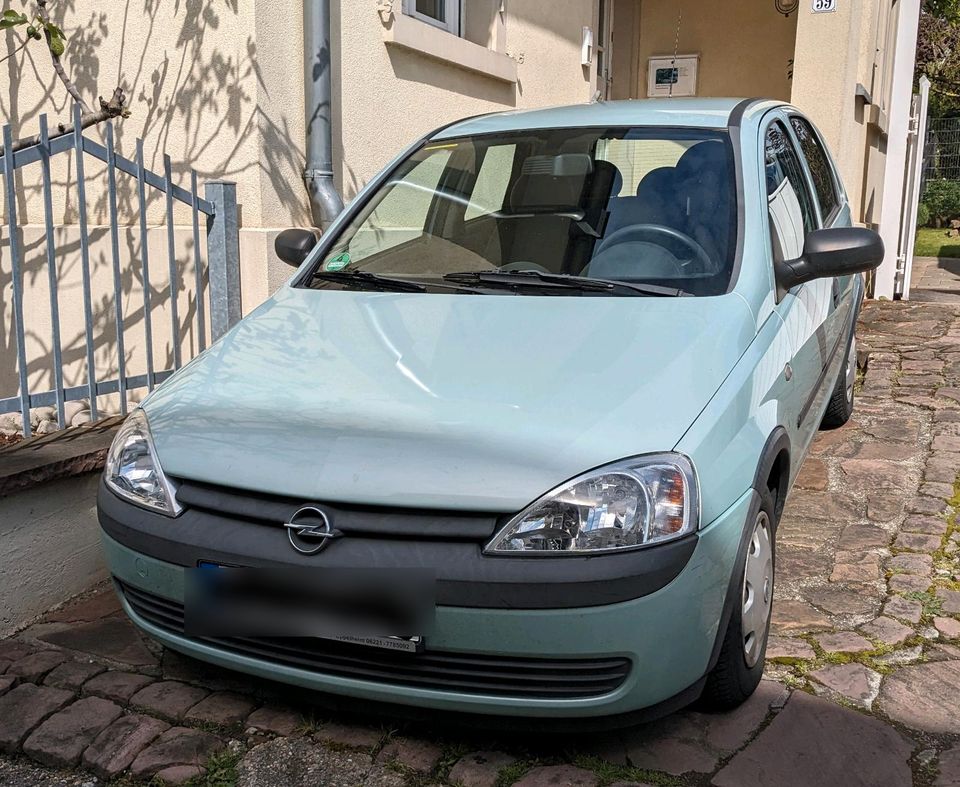 Opel Corsa C 1.2 - Rentner-Fahrzeug in perfektem Zustand in Malsch