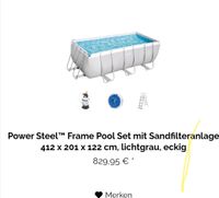Frame Pool- Gartenpool Power Steel Köln - Pesch Vorschau
