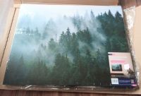 NEU Leinwand 80x60 cm mit Wald-Motiv, Landschaft, Bäume, Nebel Hessen - Offenbach Vorschau