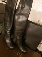 Luxus Gucci Stiefel Echtleder Gr38,5.W.Neu.UVP 1200euro Frankfurt am Main - Rödelheim Vorschau