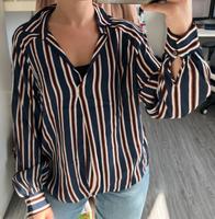 Hemd, blau, orange, Bluse, Damen Hessen - Hanau Vorschau