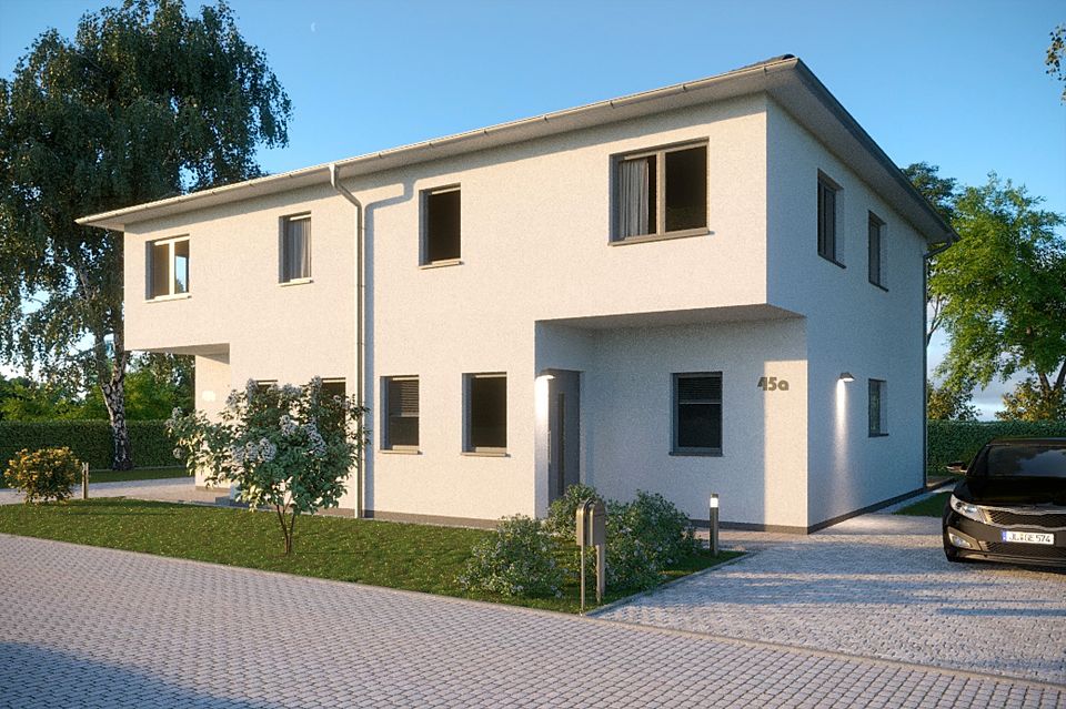 Baugrundstück für Doppelhaushälfte von Febro Massivhaus in Magdeburg-Süd-Ost 2 in Magdeburg