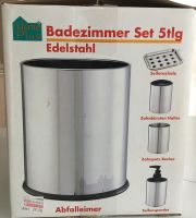 Badezimmer Set 5 tlg Edelstahl abzugeben Brandenburg - Blankenfelde-Mahlow Vorschau