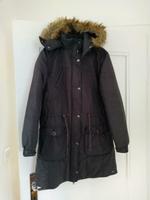 Levis Damen Mantel M 38 schwarz Fell Kapuze warm Winter M Levi's Hessen - Hessisch Lichtenau Vorschau