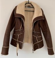 Jacke/ Bikerjacke / Lederimitatjacke mit Teddyfutter/Plüschfutter Bayern - Glattbach Unterfr. Vorschau