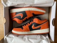 Air Jordan low Gr. 37.5 Orangen/Schwarz Hamburg-Mitte - Hamburg Horn Vorschau