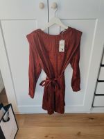 Mango Kleid XL Orange Rost rot neu Satin hm zara mini blusenkleid Bayern - Aichach Vorschau