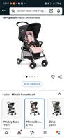 buggy/kinderwagen/minnie mouse/rosa/schwarz Nordrhein-Westfalen - Halver Vorschau