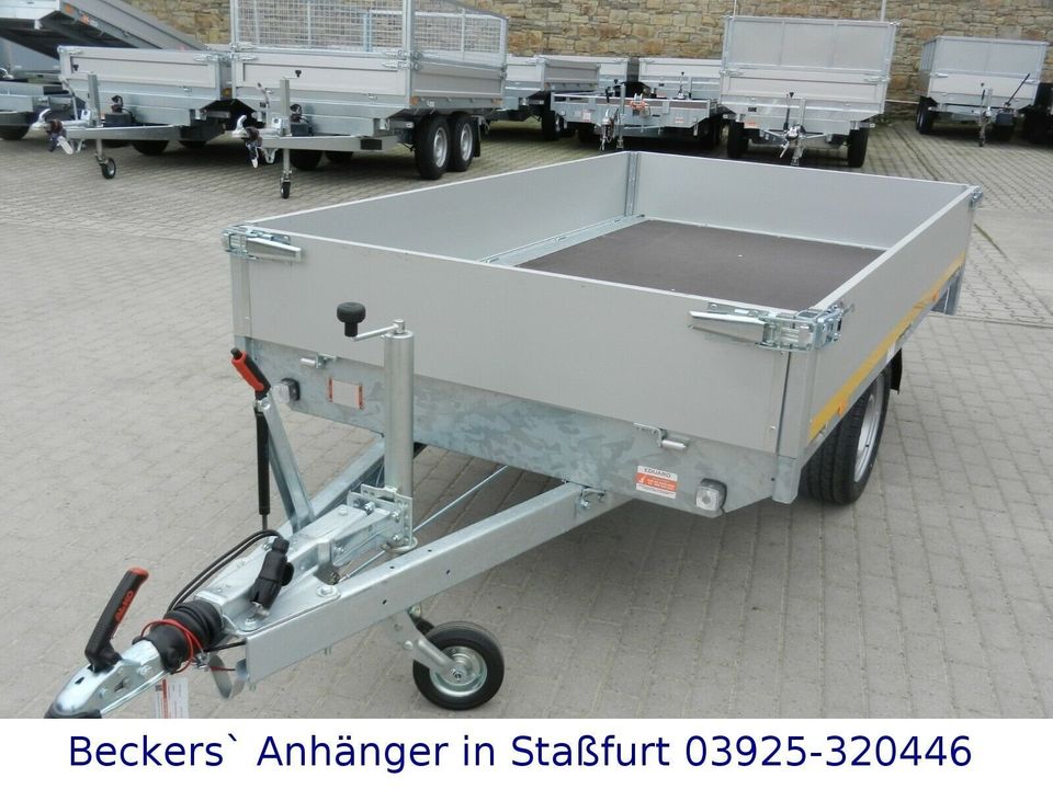 Eduard 1.500kg | Hochlader | 2,60m x 1,50m | 63cm & 13-Zoll Bereifung | 2615 in Neundorf